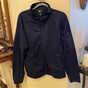 THE NORTH FACE Men Navy Full-Zip Jacket Size Large
